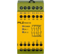 PNOZ X3 120VAC 24VDC 3n/o 1n/c 1so, 774316 Pilz