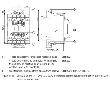 3RT2023-1AF00 контактор 4 кВт 9А 110В AC 1NO+1NC SIEMENS