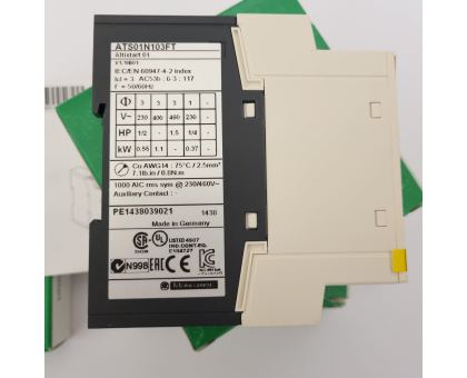 ATS01N103FT пристрій плавного пуску 1,1 кВт плавний пуск 3А Schneider Electric