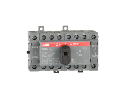 OT25F4C Перемикач навантаження 25 ампер I-O-II (1SCA104877R1001) ABB