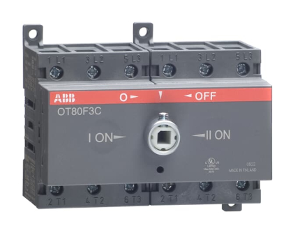 OT80F3C Перемикач навантаження І-0-ІІ 80А (1SCA105402R1001) ABB