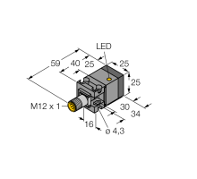 BI10U-CA25-AP6X2-H1141 (1625631) Turck