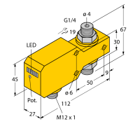 FCI-D04A4P-ARX-H1140 (6870645) Turck