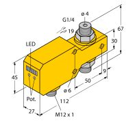 FCI-D04A4P-LIX-H1141 (6870641) Turck