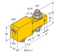 FCI-D10A4P-LIX-H1141 (6870643) Turck