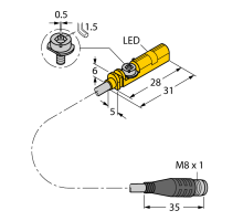BIM-UNT-AN6X-0.3-PSG3S (4685705) Turck