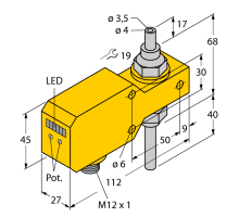 FCI-TCD04A4P-LIX-H1141 (6870655) Turck