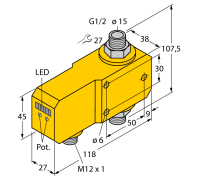 FCI-D15A4P-LIX-H1141 (6870670) Turck