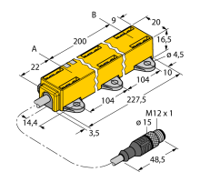 LI200P1-Q17LM1-LIU5X2-0.3-RS5 (1590728) Turck