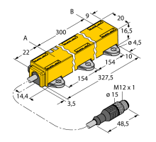 LI300P1-Q17LM1-LIU5X2-0.3-RS5 (1590756) Turck