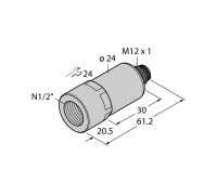 PT200PSIG-2017-I2-H1143/X (100045220) Turck