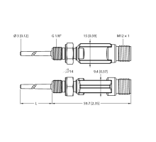 TTM-103A-G1/8-LIUPN-H1140-L024 (9910630) Turck