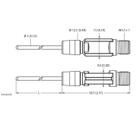 TTM050C-203A-CF-LIUPN-H1140-L100 (100000809) Turck