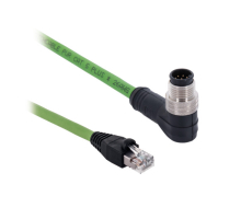 ZCYV004 З'єднувальний кабель M12×1; 8-контактний – RJ45; 8-контактний, Wenglor